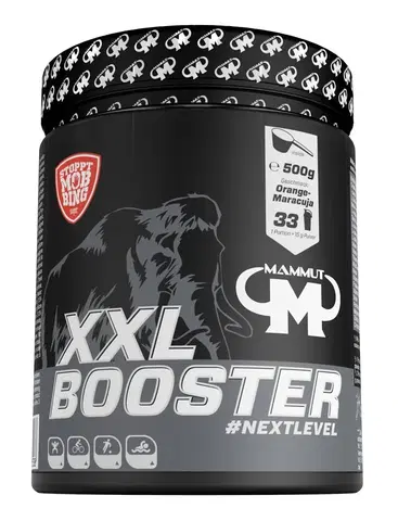 Práškové pumpy XXL Booster - Mammut Nutrition 500 g Orange Maracuja 