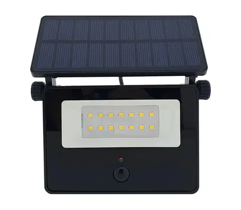 LED osvetlenie  LED Solárny vonkajší reflektor so senzorom LED/2W/3,7V 4200K IP44 