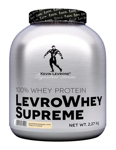 Srvátkový koncentrát (WPC) Levro Whey Supreme - Kevin Levrone 2000 g Banana+Peach