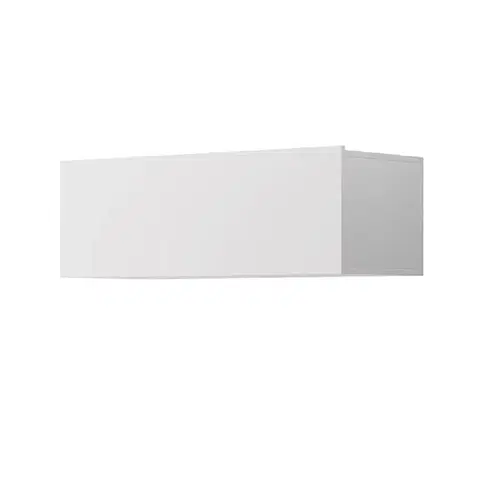 Šatníkové skrine Závesná skrinka, biela, SPRING ED90