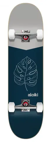 Skateboardové komplety Aloiki Blue Leaf 7.87" Skateboard
