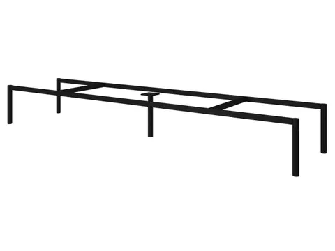 TV stolíky CAMA MEBLE Abeto / Pafos / Slide kovový rám 194 cm čierna