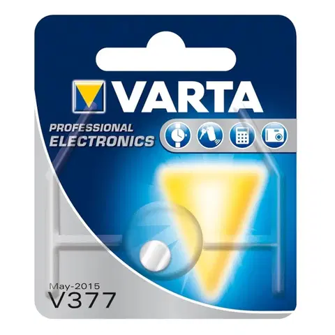 Gombíkové batérie Varta Lítiový gombíkový akumulátor V377 VARTA