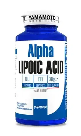 Antioxidanty Alpha Lipoic Acid (ALA kyselina alfa-lipoová) - Yamamoto 100 kaps.