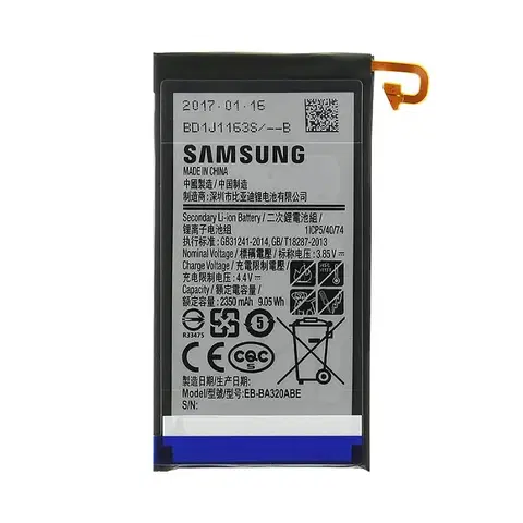 Batérie pre mobilné telefóny - originálne Originálna batéria pre Samsung Galaxy A3 2017 - A320F, (2350mAh) EB-BA320ABE
