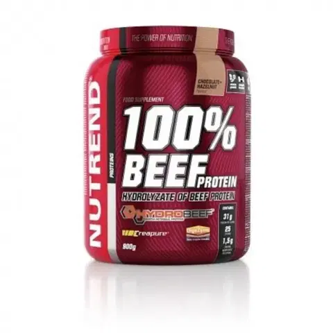 Hovädzie beef proteíny Nutrend 100% Beef Protein 900 g mandľa pistácia