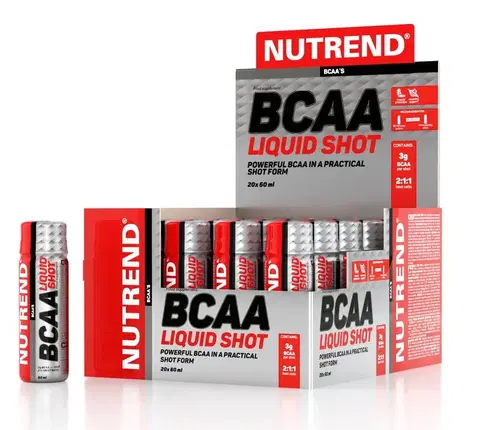 Tekuté (Amino+BCAA) BCAA Liquid Shot - Nutrend 20 x 60 ml.