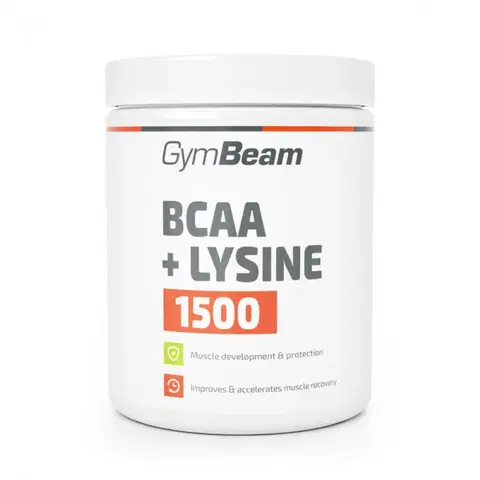 BCAA GymBeam BCAA 1500 + Lysine 300 tab. bez príchute