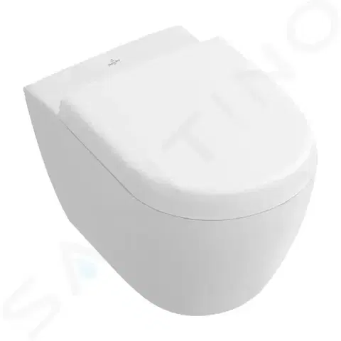 Kúpeľňa VILLEROY & BOCH - Subway 2.0 Závesné kompaktné WC, DirectFlush, CeramicPlus, alpská biela 5606R0R1