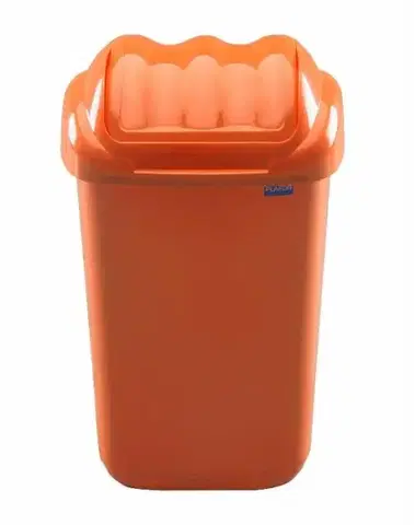 Odpadkové koše Kinekus Kôš na odpad preklápací 30 l, plastový, FALA 30 l, oranžový