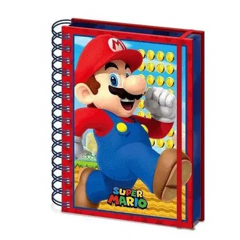 Knihy Zápisník 3D (Super Mario)