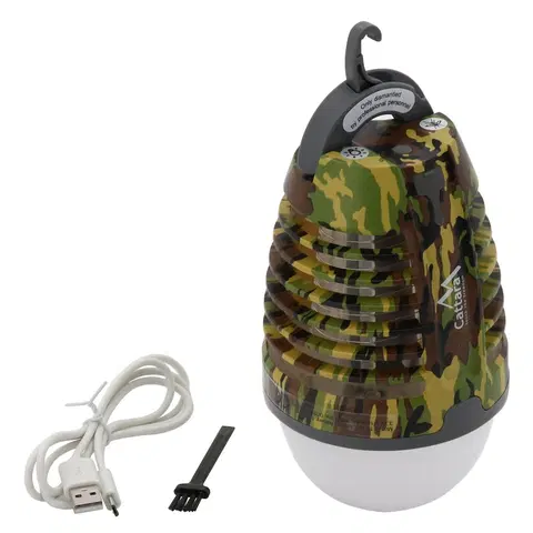 Svetlá a baterky Cattara Nabíjacie svietidlo s lapačom hmyzu Pear army, 70 lm