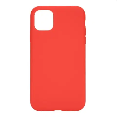 Puzdrá na mobilné telefóny Zadný kryt Tactical Velvet Smoothie pre Apple iPhone 11, červená 2452585