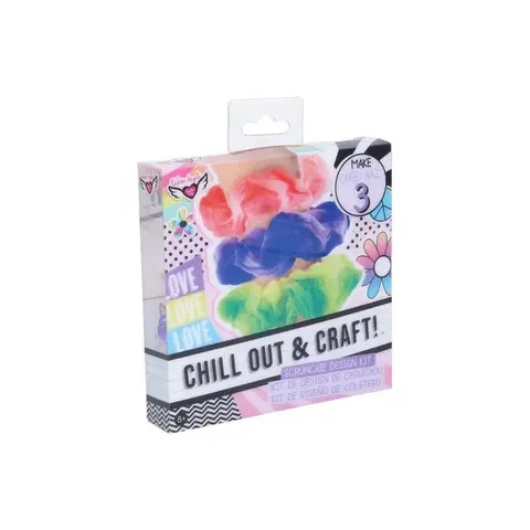 Kreatívne a výtvarné hračky WIKY - Tvorba gumičiek do vlasov set
