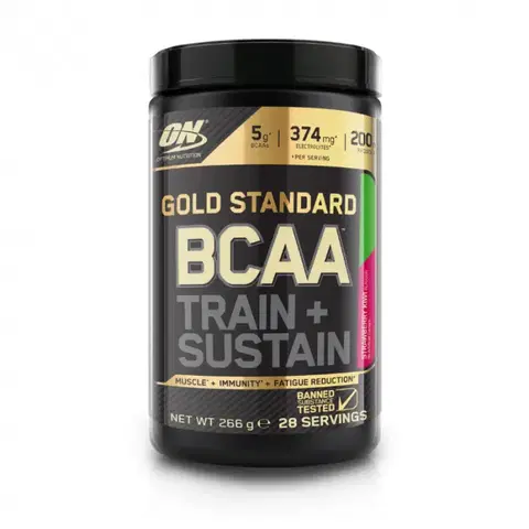 BCAA Optimum Nutrition Gold Standard BCAA Train Sustain 266 g malina