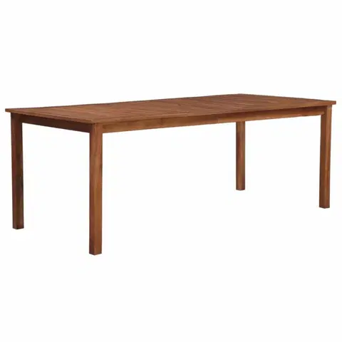 Záhradné stoly Záhradný jedálenský stôl 200 x 90 cm z akáciového dreva Dekorhome