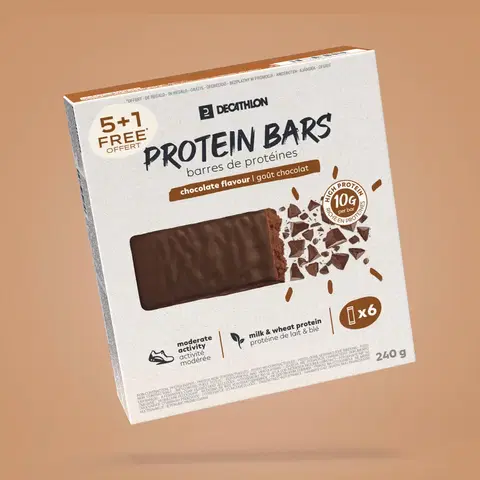 činky Proteínová tyčinka po športovom výkone 5 x 40 g čokoláda +1 ks zdarma