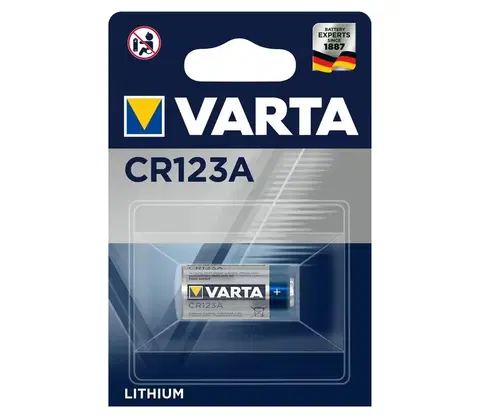 Predlžovacie káble VARTA Varta 6205 - 1 ks Líthiová batéria PHOTO CR 123A 3V 
