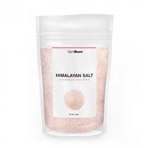 Korenie GymBeam Ružová Himalájska soľ - jemná 20 x 500 g