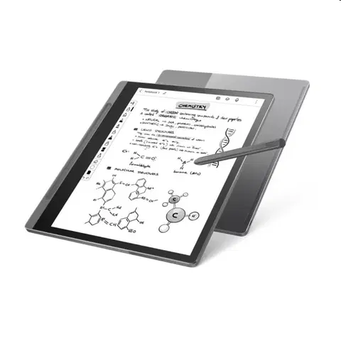 Čítačky elektronických kníh Tablet Lenovo Smart Paper + obal a dotykové pero (ZAC00003CZ) sivý