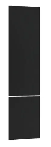 Kuchynské skrinky MOON bočný dvojdielny panel 2233x564, 2233x577, čierna