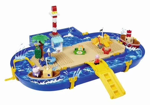 Hračky do vody BIG - BIG Waterplay Peppa Pig Holiday