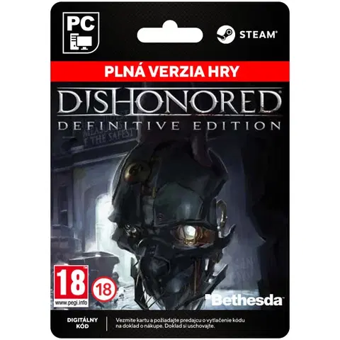 Hry na PC Dishonored (Definitive Edition) [Steam]