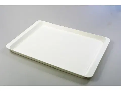 Podnosy a tácky ALFA PLASTIK - Podnos veľký 50x34cm biely