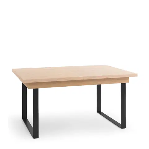 Jedálenské stoly TARANKO Grande GR-S1 rozkladací jedálenský stôl dub (Grande 01) / čierna