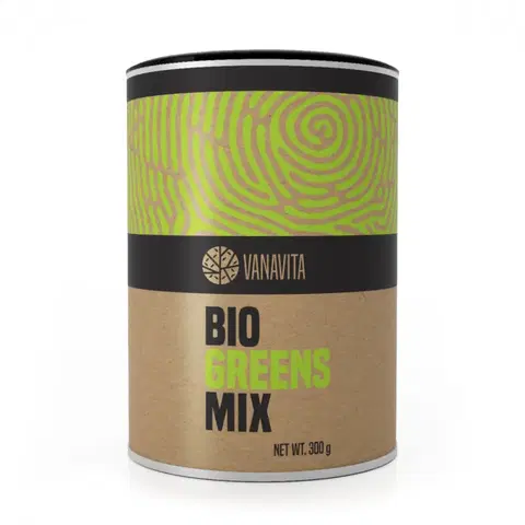 Superpotraviny VanaVita BIO Greens Mix 300 g bez príchute