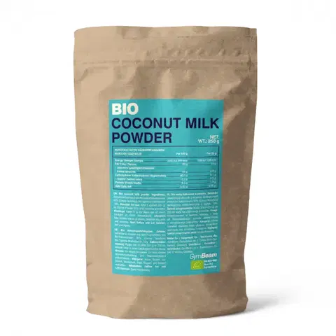 Superpotraviny GymBeam BIO Sušené kokosové mlieko 250 g