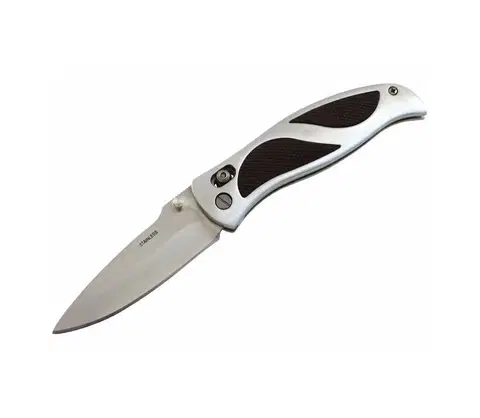 Vreckové nože Extol Craft nůž zavírací nerez TOM 197mm aluminiová rukojeť 91369
