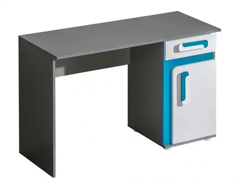 Písacie stoly TITO písací stôl A9, modrá