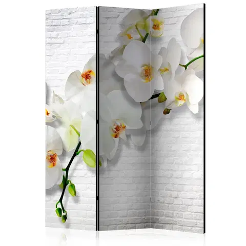 Paravány Paraván The Urban Orchid Dekorhome 135x172 cm (3-dielny)