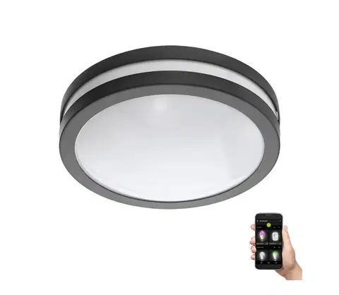 Svietidlá Eglo Eglo 97237 - LED Stmievateľné kúpeľňové svietidlo LOCANA-C LED/14W/230V BT IP44 