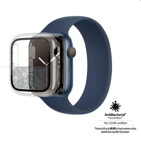 Príslušenstvo k wearables PanzerGlass Full Body AB Glass pre Apple Watch 7 45 mm, čierna - OPENBOX (Rozbalený tovar s plnou zárukou)