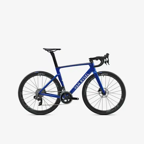 bicykle Cestný bicykel RCR RIVAL AXS so snímačom výkonu modrý