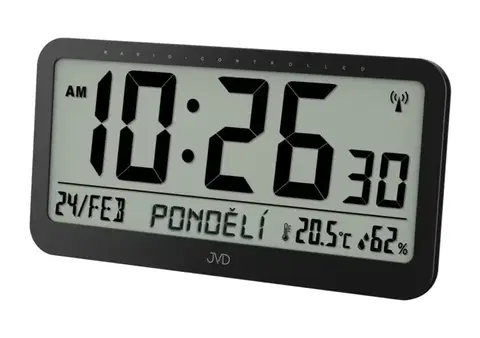 DIGITÁLNE HODINY Digitálne hodiny JVD RB9359.1, 40cm čierna 