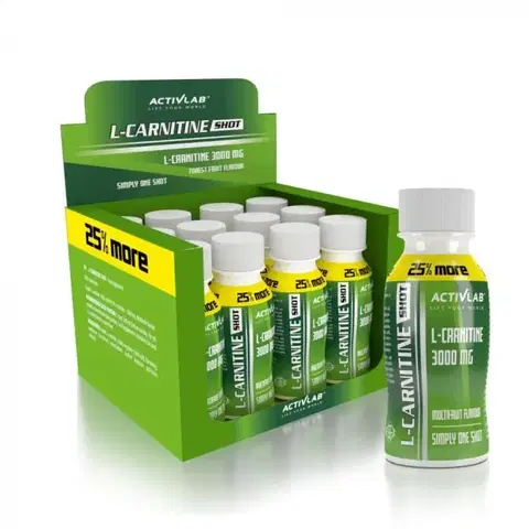 L-Karnitín ActivLab L-Carnitine Shot 100 ml ovocný mix
