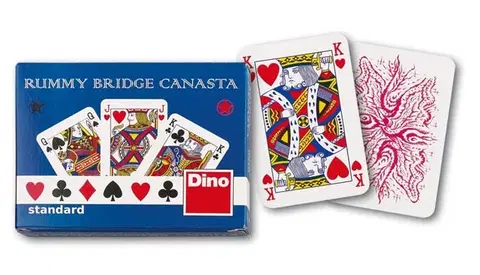 Hračky spoločenské hry - hracie karty a kasíno DINO - Canasta Standard