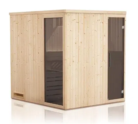 Fínske sauny Sauna PERHE 2020V s oknom