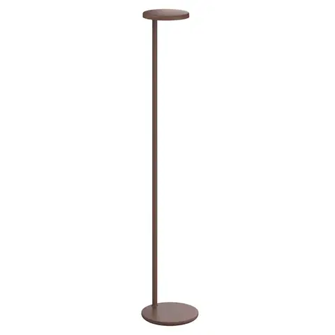 Stojacie lampy FLOS FLOS Oblique Floor stojacia LED lampa, 927, hnedá