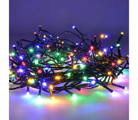 Vianočné dekorácie   1V101-M-1 - LED Vianočná reťaz 100xLED/8 funkcií 13m IP44 multicolor 