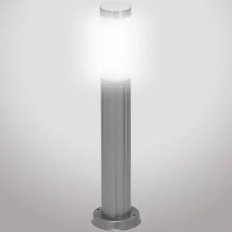 Moderné stojace svietidlá – záhradné Záhradná lampa INOX 8263 LP450