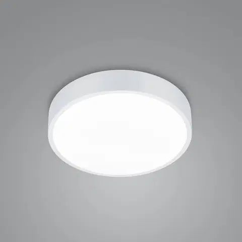 Stropné svietidlá Trio Lighting LED stropné svietidlo Waco, CCT, Ø 31 cm, matná biela