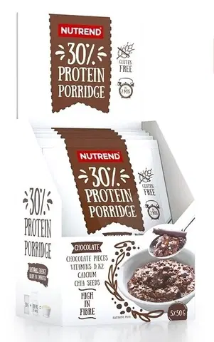 Proteínové raňajky 30% Protein Porridge - Nutrend 5 x 50 g Chocolate