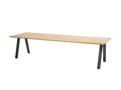 Stoly Ambassador jedálenský stôl antracit 300 cm