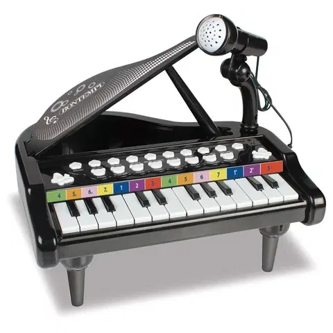 Hudobné hračky BONTEMPI - elektronické piano s mikrofónom 102010