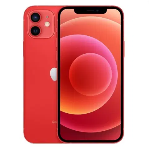 Mobilné telefóny iPhone 12, 128GB, červená