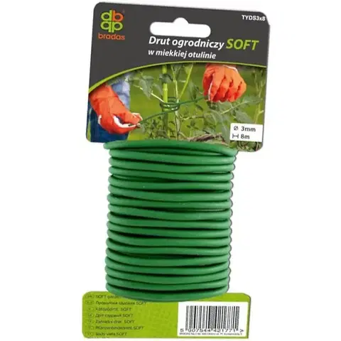 Príslušenstvo pre pestovanie rastlín Záhradný drôt soft 5 mm x4 m tyds5x4
